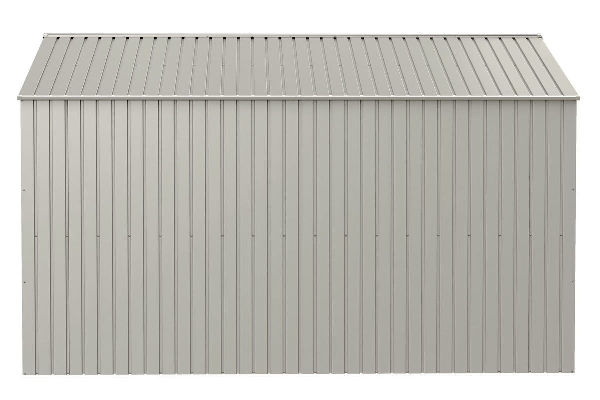 Elite 10x12-ft Cool Grey Corrosion-Resistant Steel Storage Shed