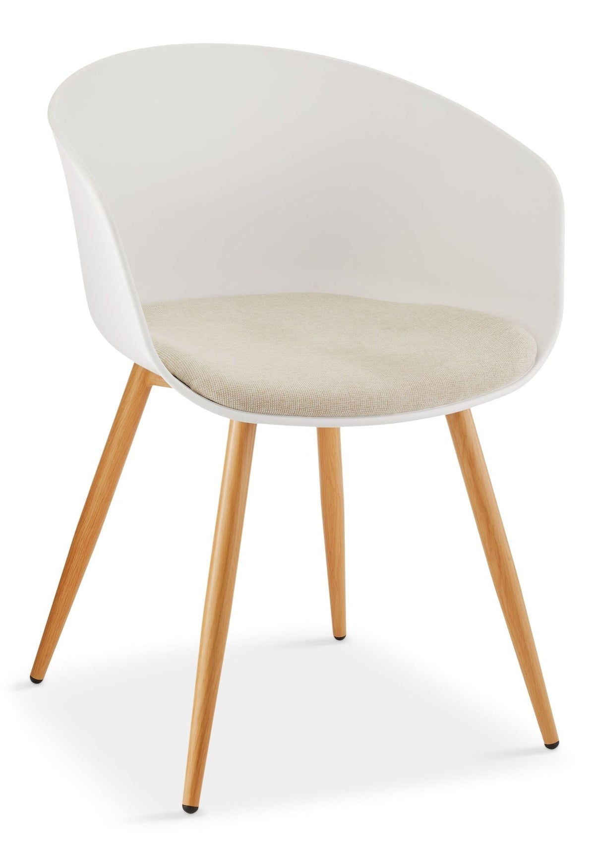 Andie Elegant & Modern Dining Chair, White