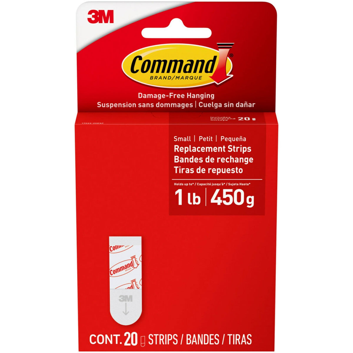 20-Piece 1-lb White Small Damage Free Foam Replacement Strips