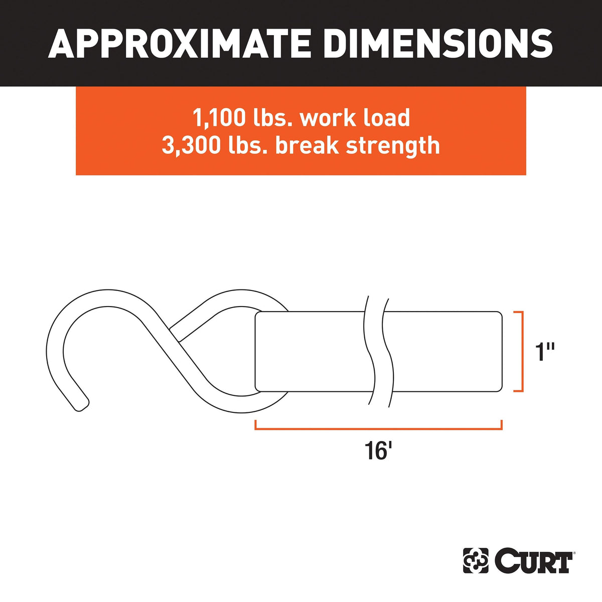 83028 16-ft Lime Green Cargo Straps with S-Hooks (1,100-lb, 2-pk)