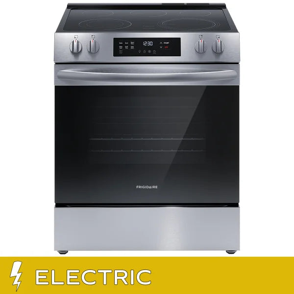 30 in 5.3 cu ft. Electric 5-Burner Range with Even Baking Technology