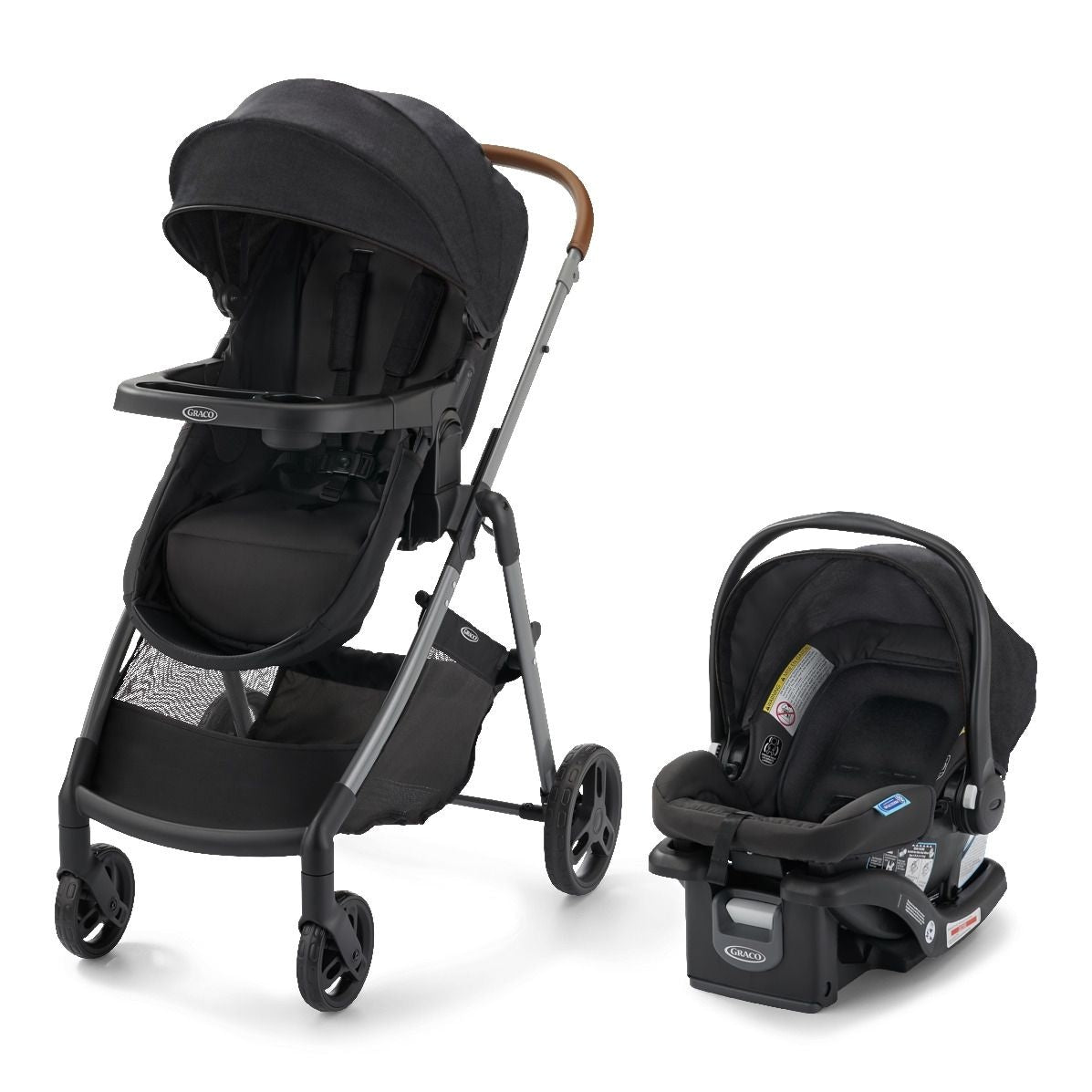 Modes Trio Travel System with SnugRide 35 Lite LX Infant Car Seat, Riordan