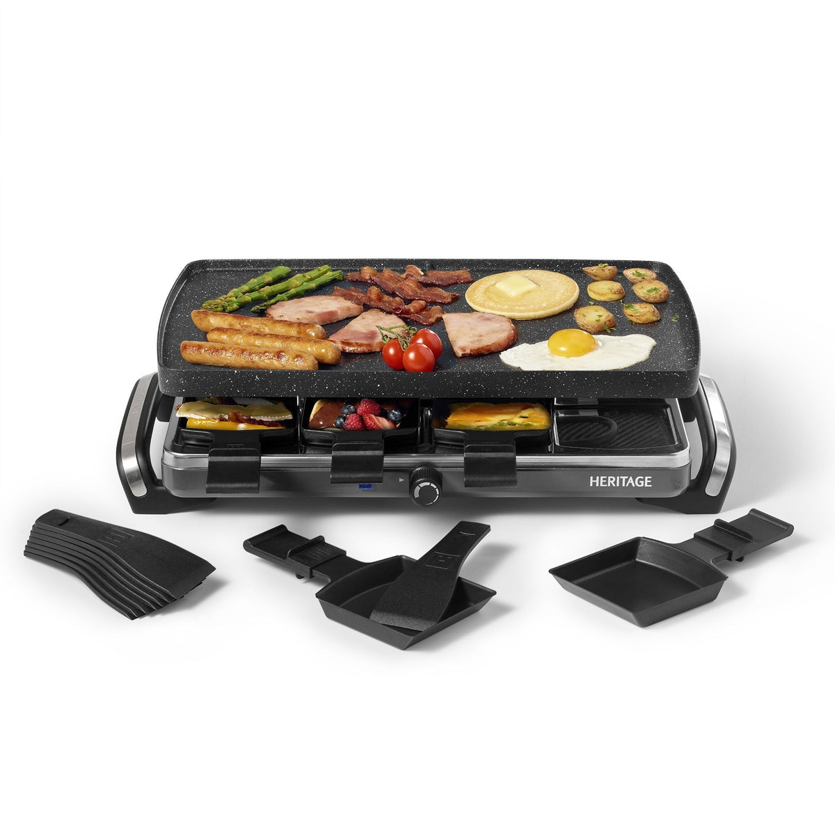 The Rock 1500W Non-Stick Electric Raclette