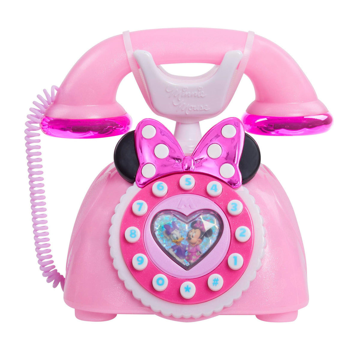 Junior Ring Me Rotary Phone with Lights and Sounds, Pink, 3+
