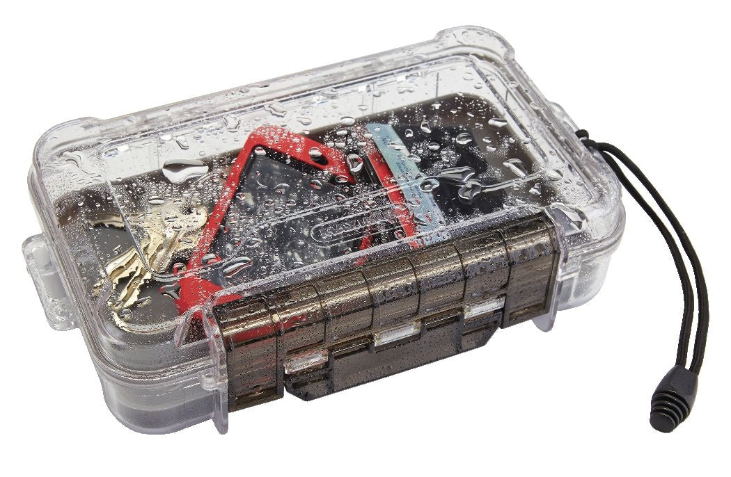 IP68 Portable Plastic Water Resistant Case with Wrist Strap, Large