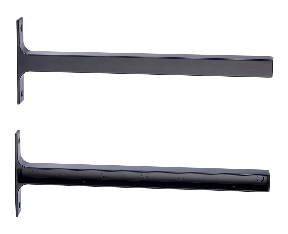 Indoor Edge Bracket for 8-in Shelf Board, 2-pk