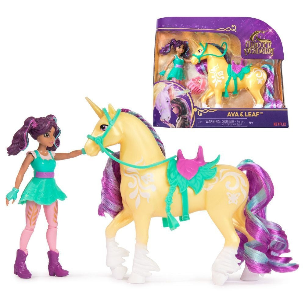 Posable Doll & Unicorn Toy Assortment, Ages 4+