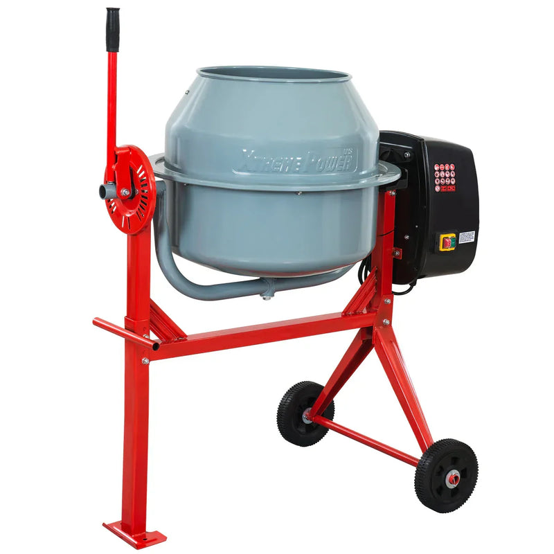 Cement Mixer 4cu ft 500W Portable Electric Concrete Mortar O7484