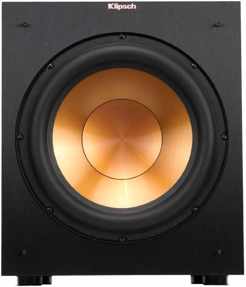 R-12SW Powerful Deep Bass Front Firing 12" Copper-Spun Driver 400W Digital Power Subwoofer 14" X 18.5" X 16" I9793