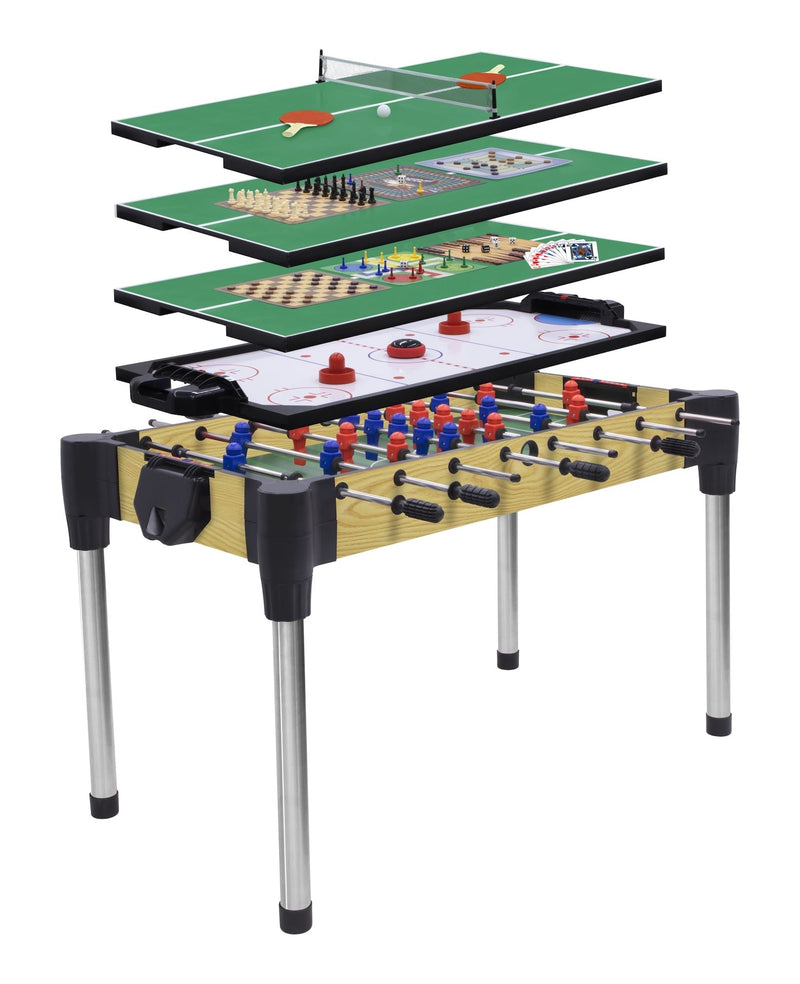 10-in-1 Space-Saving Battery-Powered Games Set/Table, 48-in B4708