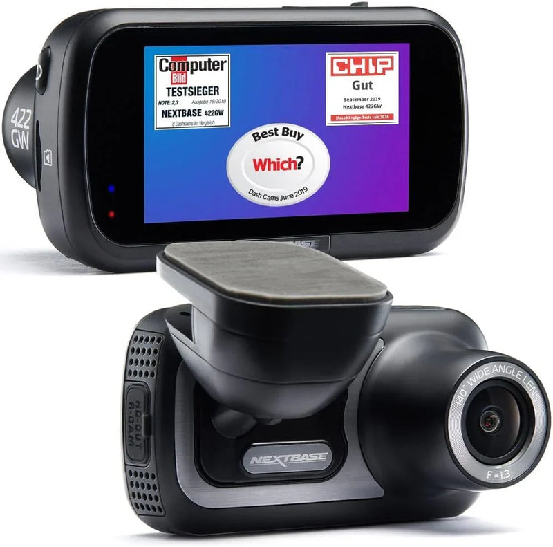 Car dashcam - Small size model (with application) - Full-process 1440p/30fps quadruple high-definition recording function, suitable for car cameras. Alexa voice control - Wireless network, GPS, Wireless - Parking mode - Night vision function - Polar M2764
