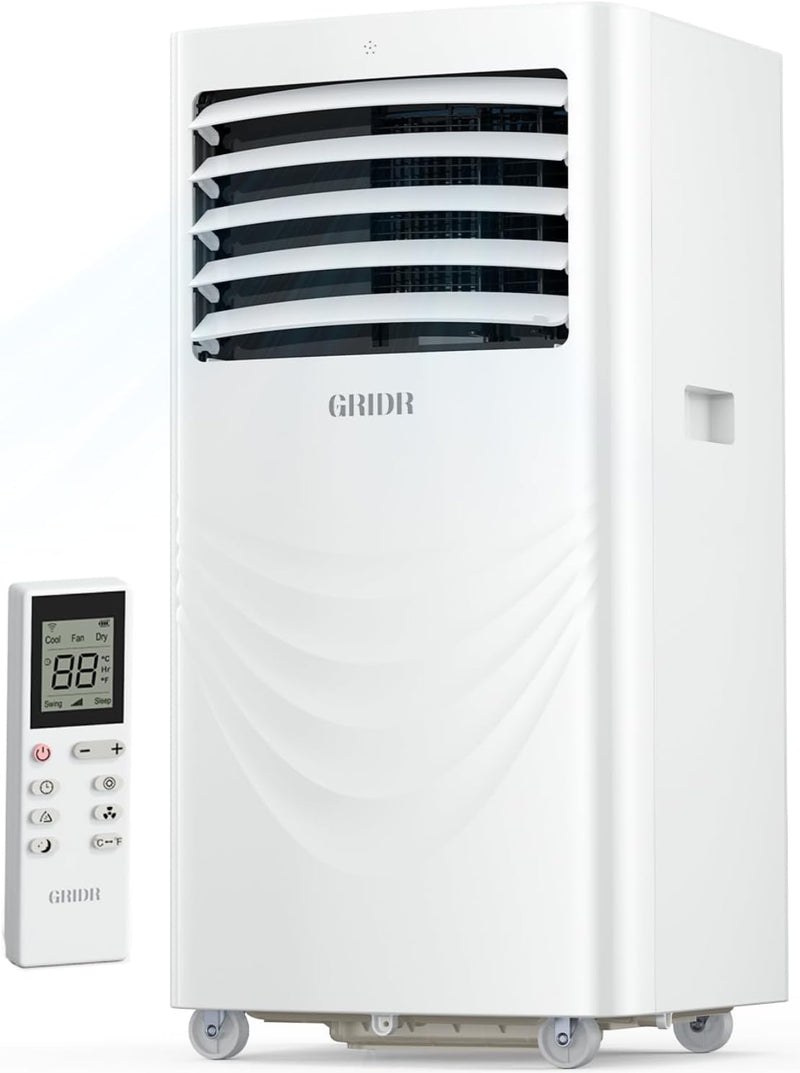 12000 BTU Portable Air Conditioners, AC Unit for Bedroom with 4 Modes Cooling/Dehumidifier/Fan & Sleep, Up to 400 Sq.Ft, 45db Quiet, 24H Timer & Remote, Standing Air Conditioner for Rooms Office Home E216