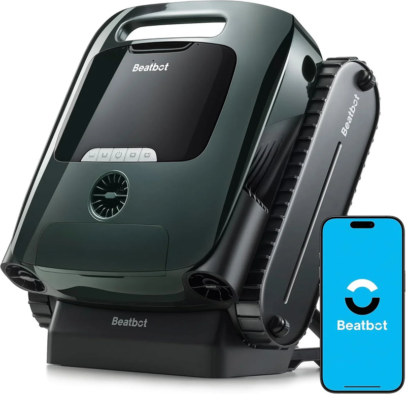 AquaSense 2 Pro Cordless Pool Vacuum Robot, Unmatched 5-in-1 Cleaning, Surface Parking, Skims Water Surface with APP Control, Water Clarification, for Pools up to 3,875 Sq.ft -- Emerald Green T9467