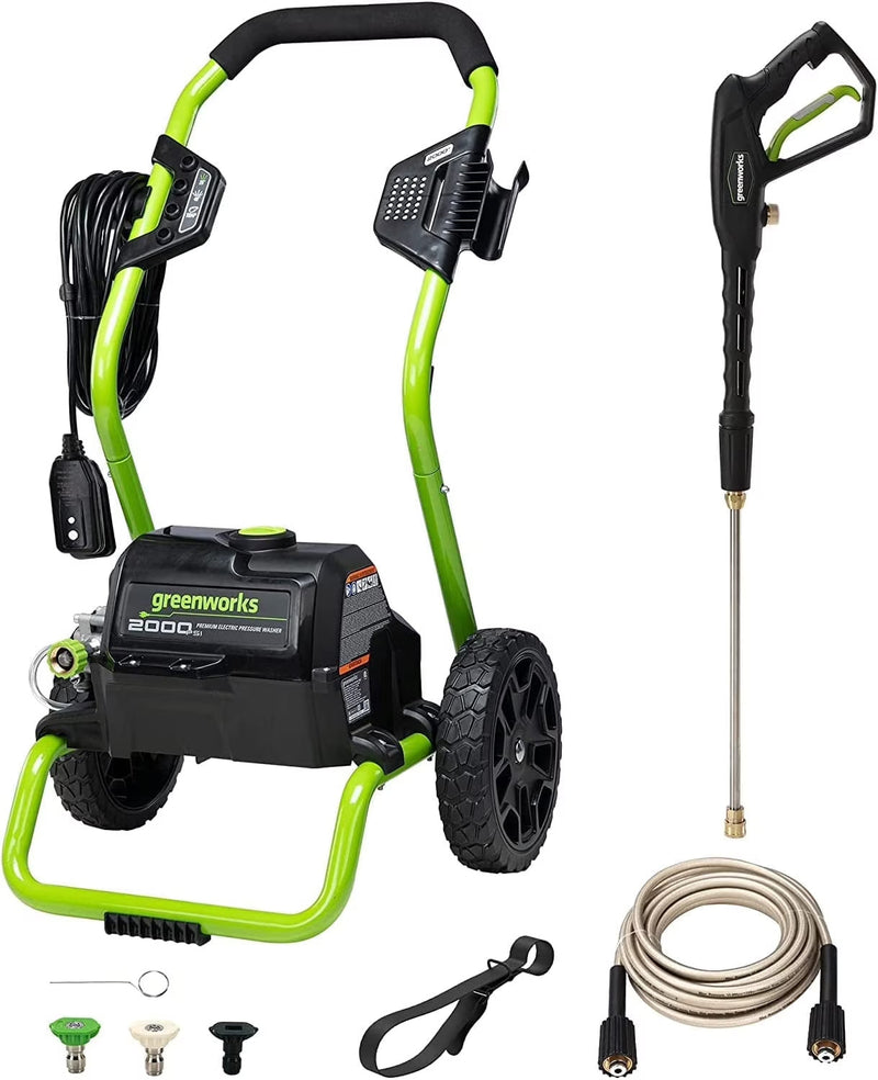 2000 Max PSI, 1.1 GPM (13 Amp) Electric Pressure Washer GPW2000-1RG F5729