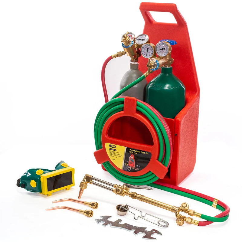 Welding & Cutting Torch Oxygen Acetylene Regulator Set X8400