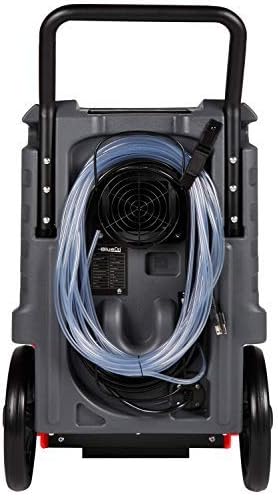 Commercial dehumidifier, suitable for homes, basements, garages and workplaces. Industrial water loss treatment equipment - a set of 1-piece, blue