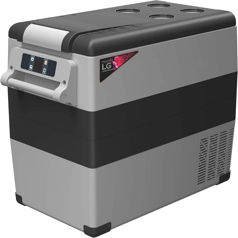 Portable Refrigerator 12 Volt Car Freezer 42 Quart Mini Fridge Freezer (-4°C~68°C) for Truck, RV, Vehicle, Travel, Outdoor -12/24V DC A4112