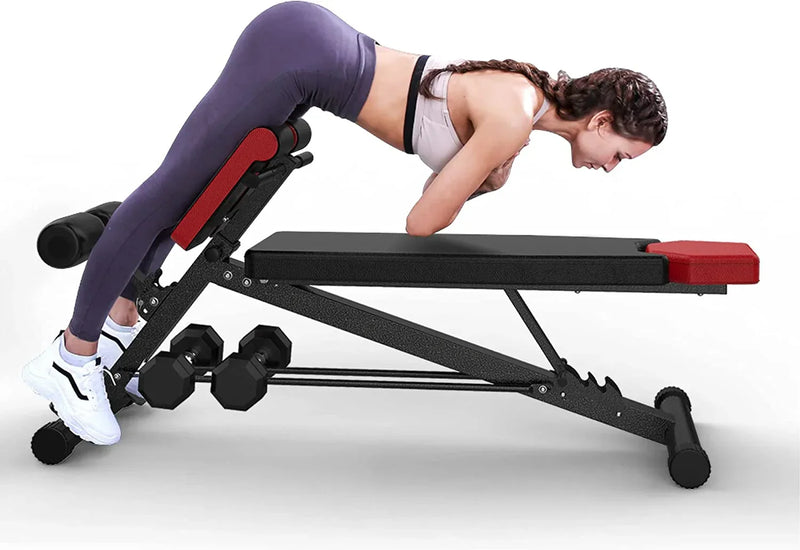 FINER FORM Multi-Functional Adjustable Weight Bench for Total Body Workout Q2042
