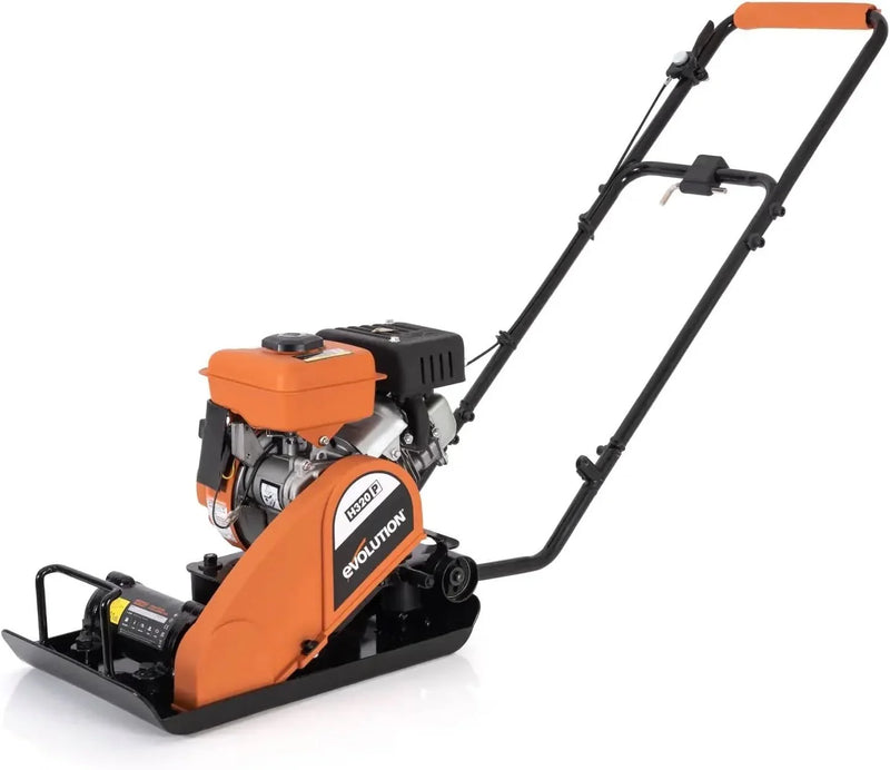 Electric Compactor Plate - Ideal For Levelling Pavement, Artificial Turf Ground Preparation, Patio, Blockwork, Sand, Soil & More C2852