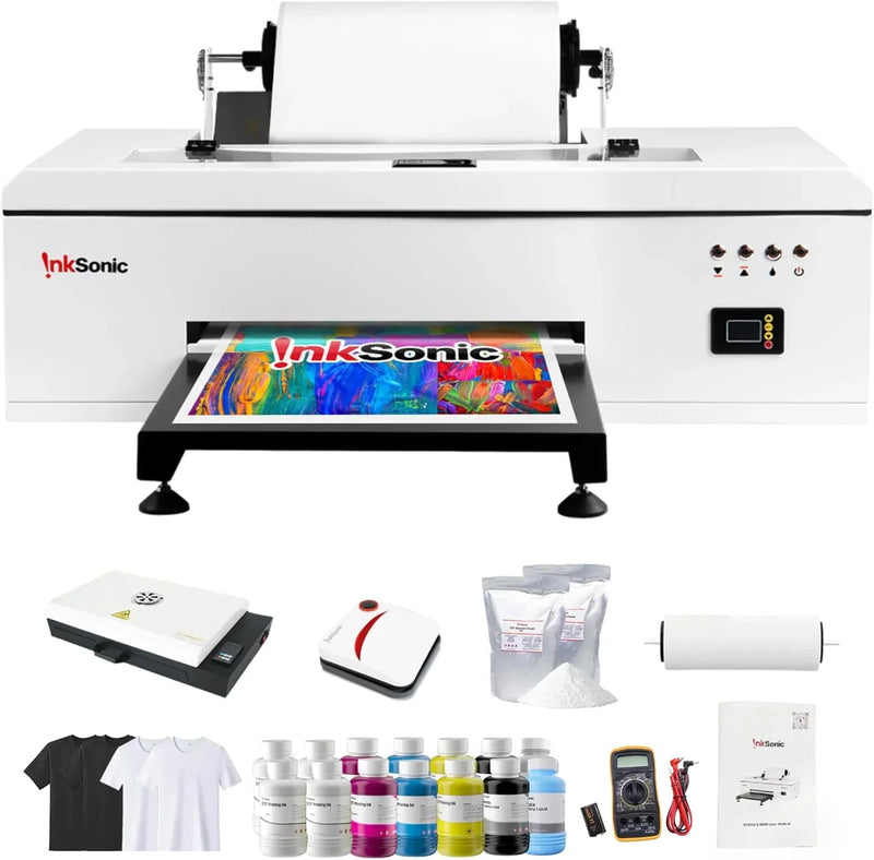 InkSonic R1390 A3 DTF Printer with Oven, T-Shirt Printing Bundle R4751