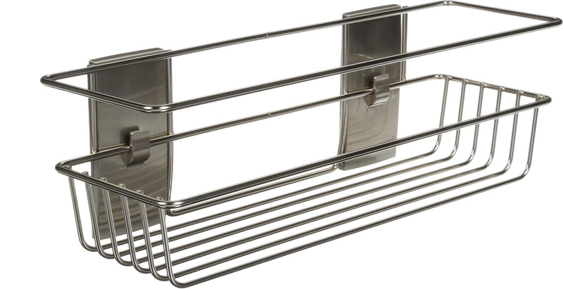 Command Bath Shower Caddy, Satin Nickel F9687