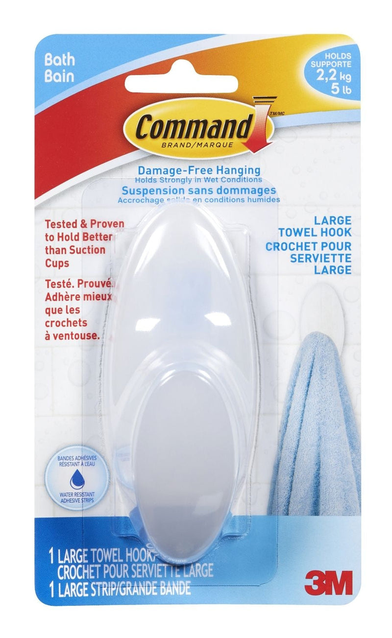 Command Large Bathroom Hook M6365