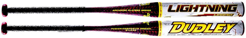 Dudley Lightning Legend LLESP12 34/27 Slowpitch Softball Bat, Fusion Composite, 12锟芥-锟斤拷 Barrel, End-Loaded, SSUSA Approved N576