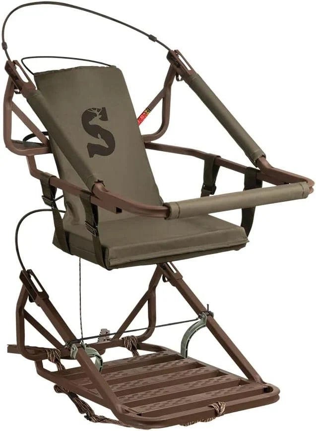 Tree frame type viper steel climbing device P8497
