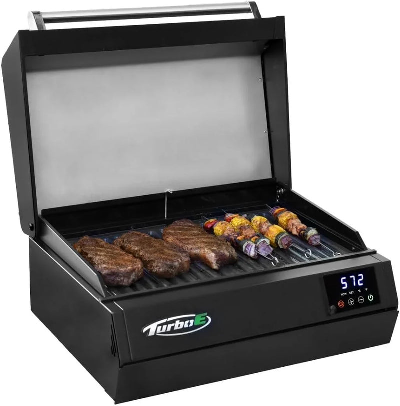 Electric Barbecue Grill | Compact design, quick preheating, digital temperature control | High-power infrared outdoor barbecue and grilling function R0854