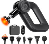 Professional massage gun - deep tissue impact massage, 16mm amplitude, suitable for professional muscle massager for athletes, can relieve pain, quiet electric back massager, as a gift for him