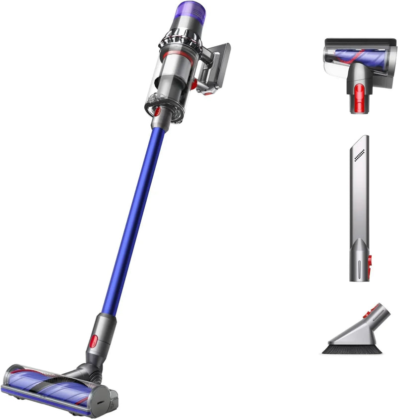 V11 Origin Cordless Vacuum, Nickel/Blue E9403