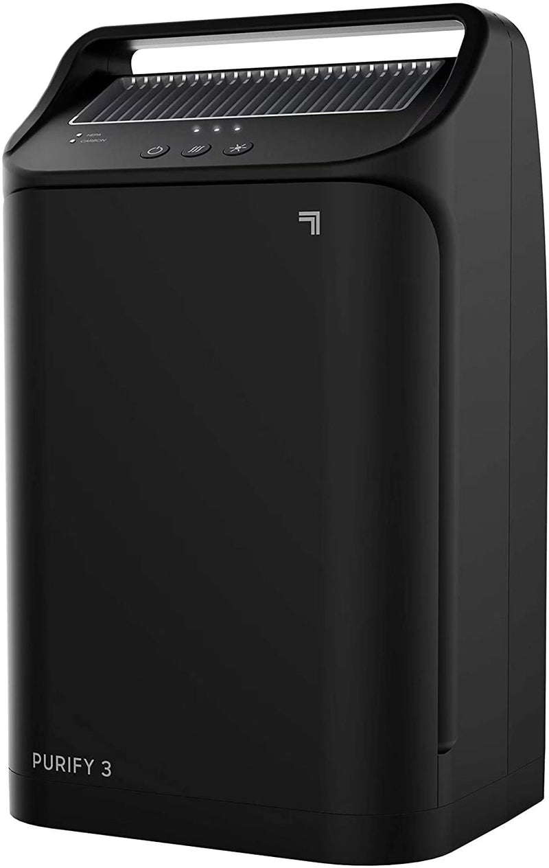 Sharper Image True HEPA Air Purifier, Covers up to 125 Sq. feet 3 Speed Settings, Black G4849