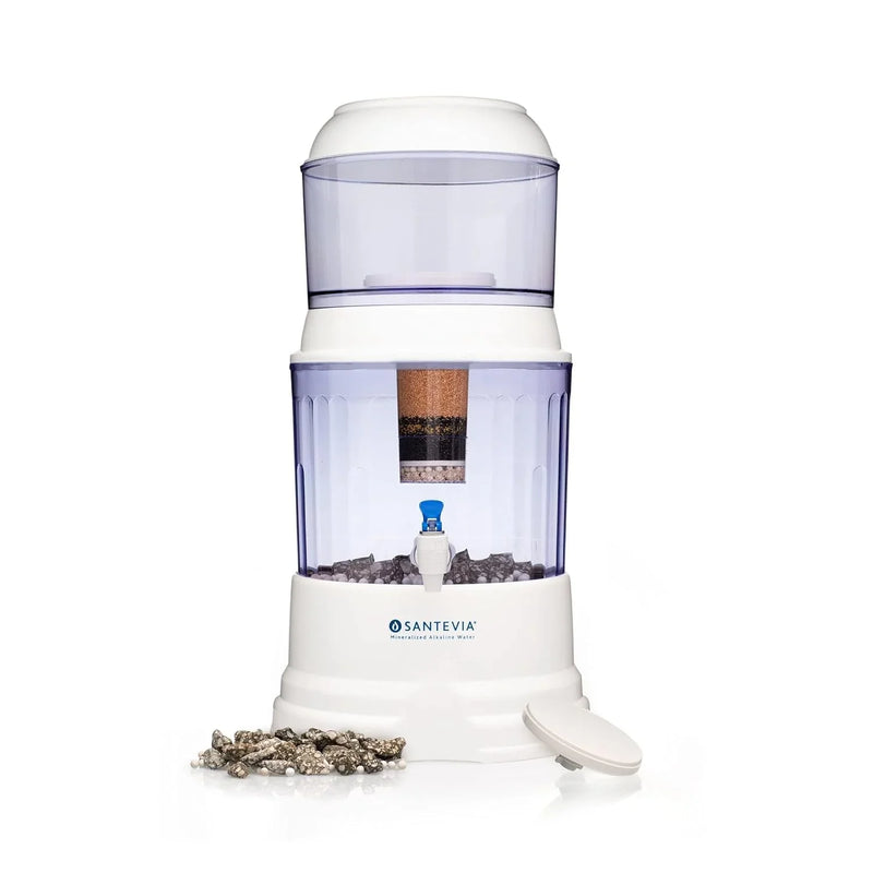 Counter-top type - Enhanced alkaline and fluoride filter | Household water filter that makes water alkaline and adds minerals | Chlorine and fluoride filter Z2298