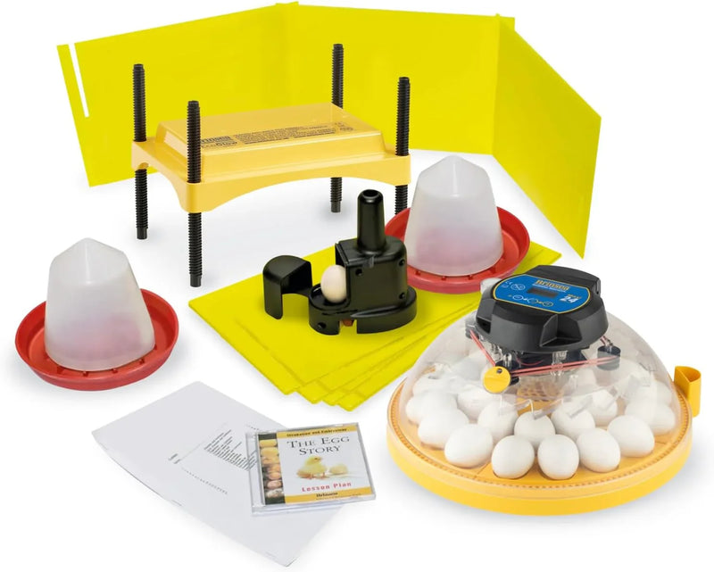 A 24-position automatic egg incubator with constant temperature control function, suitable for hatching 24 eggs, duck eggs or other egg types. It offers the best flexibility and can be used with eggs of different sizes. Y3304