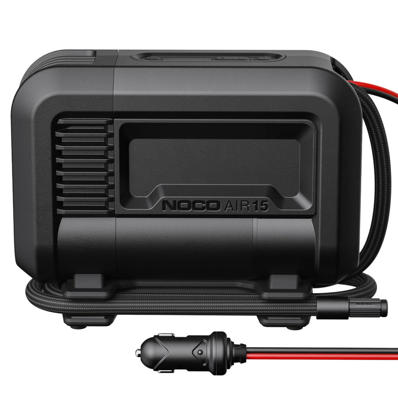 UltraFast 15A Tire Inflator, 12V Portable Air Compressor Pump, Rated at 80 PSI, Inflates Tires from 0-40 PSI in 2.9 Minutes with a Digital Gauge, Smart Pressure and Auto-Shutoff L5501