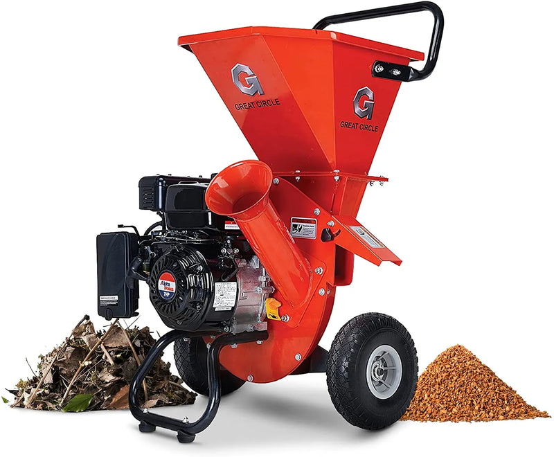 Wood Chipper Shredder Mulcher Heavy Duty Gas Powered Z4865