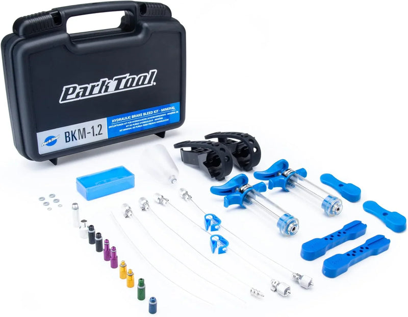 Hydraulic brake fluid discharge kit suitable for mineral oil T0695