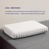 Pillow - The most comfortable pillow that science can conceive. It features an adjustable height pad for personalized height adjustment. It is made of gel elastic grid material and follows ergonomic design. Standard size.