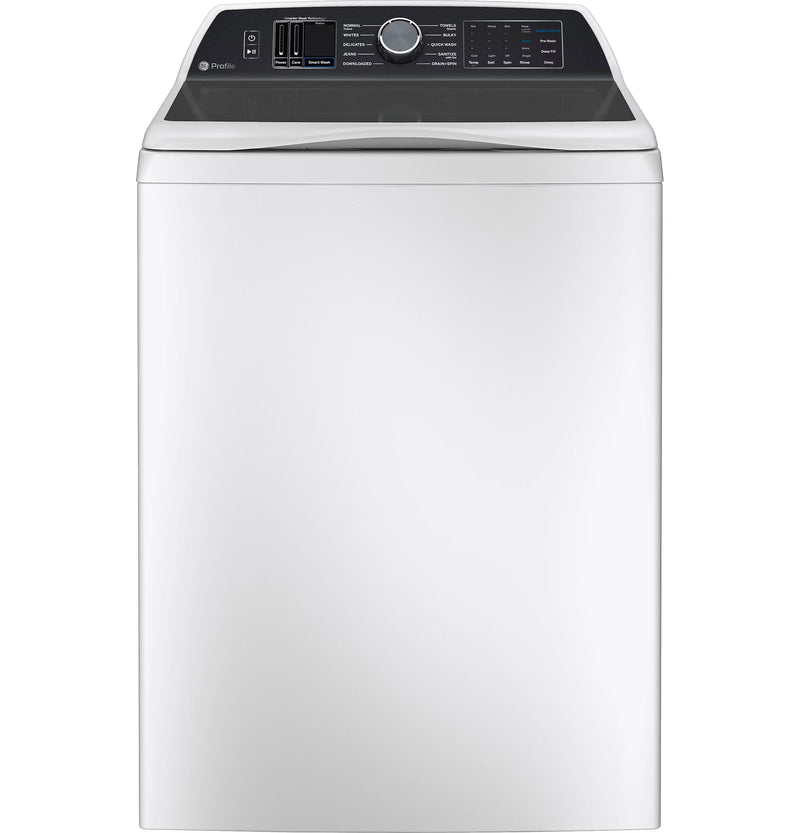 GE APPLIANCES PTW700BSTWS high efficiency top load washer P5575