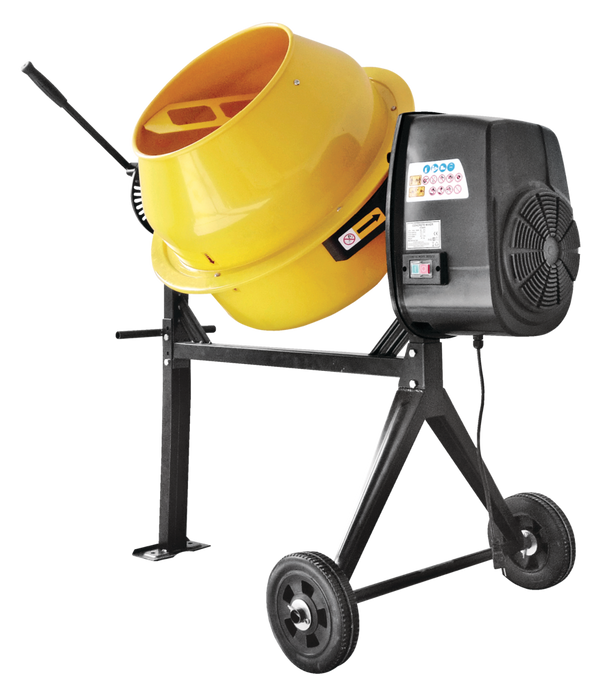 74013 5A Portable Electric Concrete Mixer, 115-L/4-cu-ft N0413