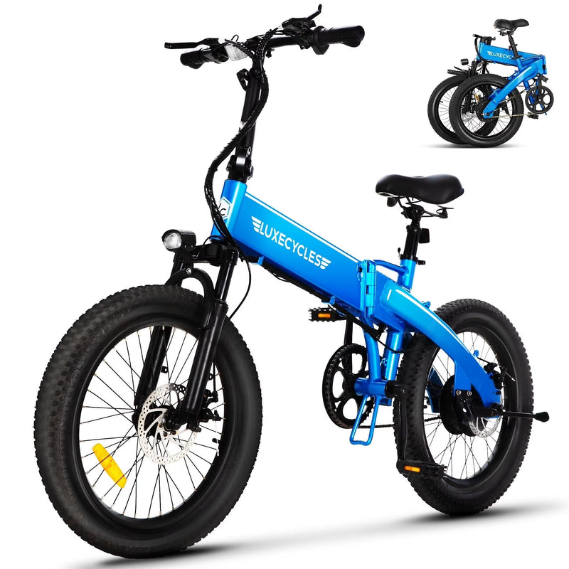 Alpha Joy Electric Bike for Adults 20 in, Rated 500W E-Bike 48V 13AH UL2849 I0697