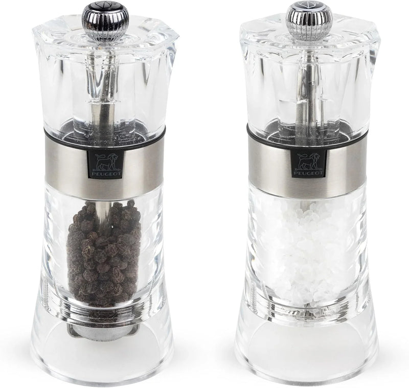 5.5-inch model, transparent salt and pepper grinding set K7391