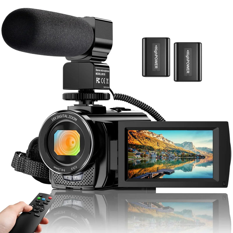 Video Camera Vlogging Camera Recorder FHD 1080P A5109