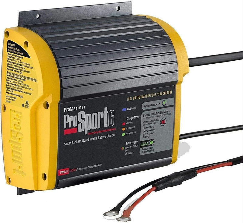 20 amperes, 12/24 volts, 2 battery packs, waterproof, waterproof battery charger for use on water. X5480