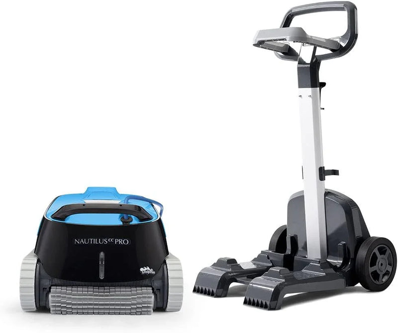 Robotic Pool Vacuum Cleaner All Pools up to 33 FT - Wall Climbing Scrubber Brush I6853
