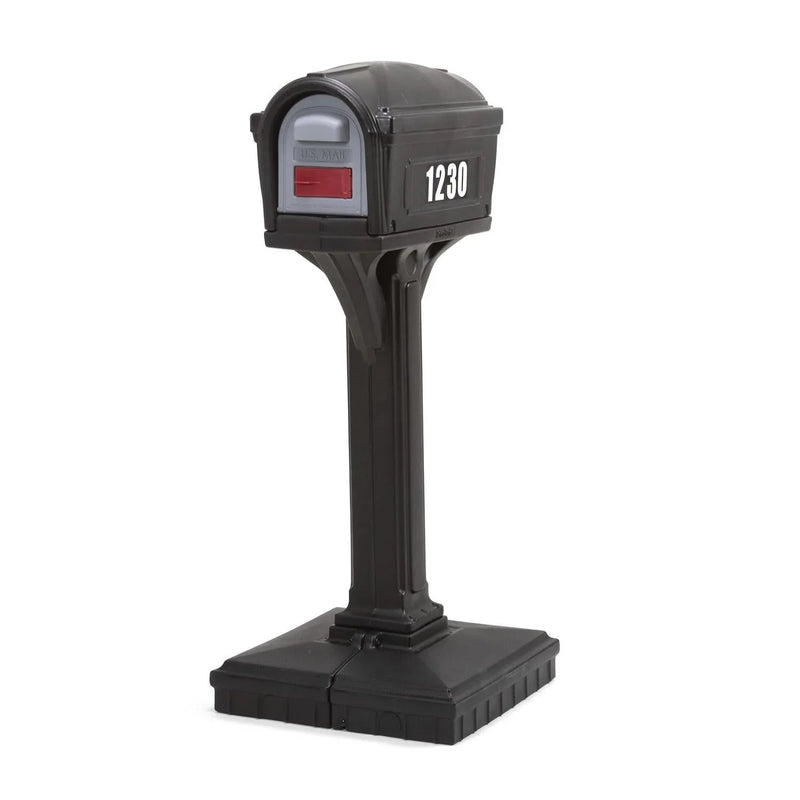 Classic Black Plastic Mailbox X5012