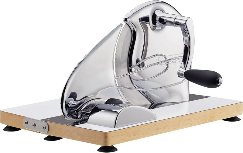 Stainless steel bread slicer (silver brown)) L5829