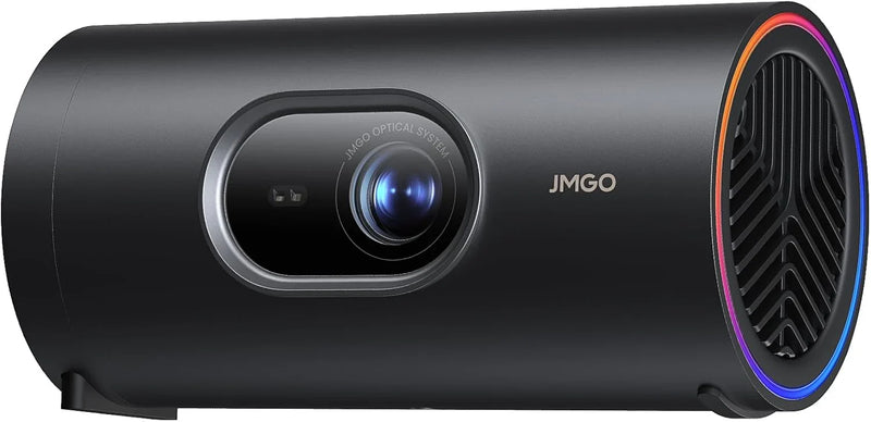 1080P intelligent portable projector, Google TV, 400 lumens, 8-watt Dolby Digital Sound, 3D activation function, HDR10 standard, mini projector with Wi-Fi and Wireless functions, suitable for home and outdoor use, equipped with optical filter. G3187
