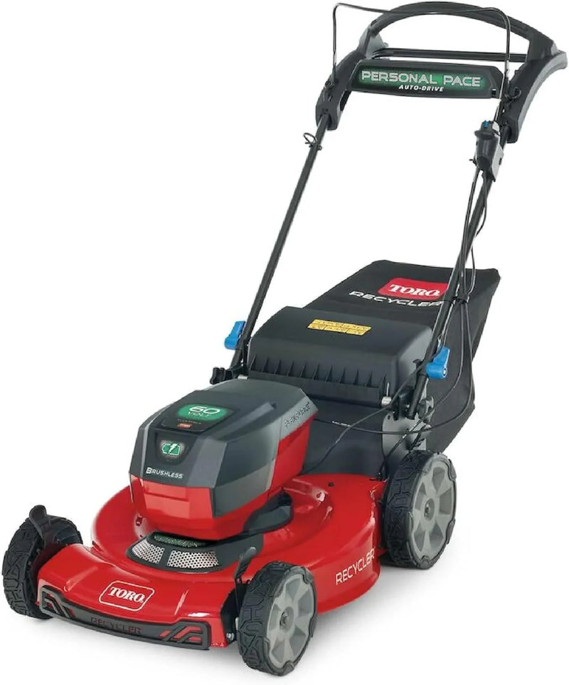 Recycler 21466 22-Inch 60 V Battery Self-Propelled Lawn Mower L124
