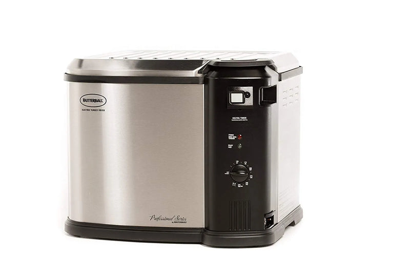 Butterball XL Electric Turkey Fryer, 20 lb Capacity, Analog Controls, Digital Timer, 1650W Heating, Easy Clean, Safe Design P1211